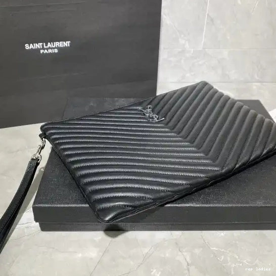 Repzbay REP YSL CLUTCH MONOGRAM 0614